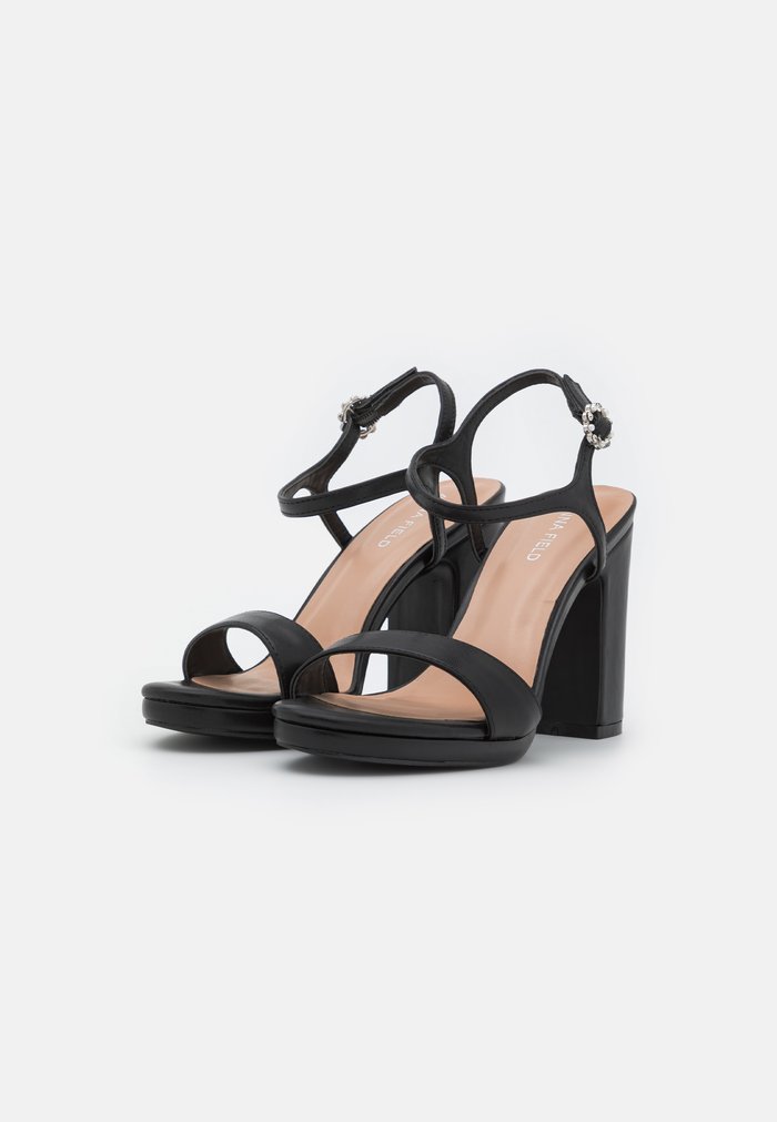 Sandales Anna Field High Noir Femme | COS-1171834